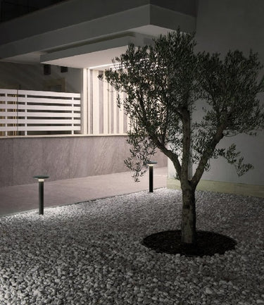 Head testa-palo d.60 18w led 4000k grafite Sovil Lampade da esterno